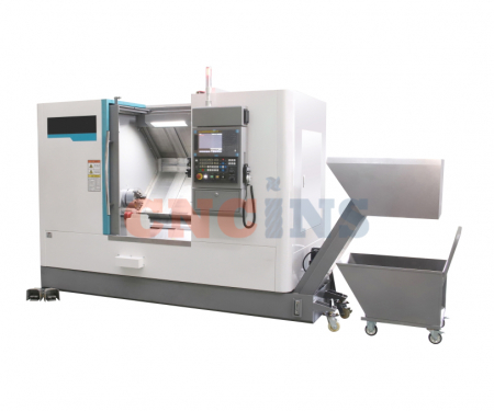 Горизонтальный токарный станок MetalCraft с ЧПУ ТL65-800MY с датчиком Renishaw HPMA, с люнетом (ТL65-800MY.F15/18,5.A2-8.12G.304T.R.L)