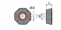 ODMT060508-R-HR5120 Пластина фрезерная