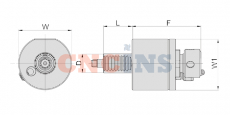 VDI40-DAER25-105-DIN1809_2