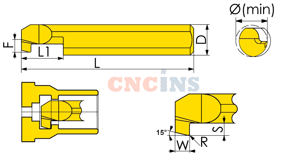  Обратное растачивание 
