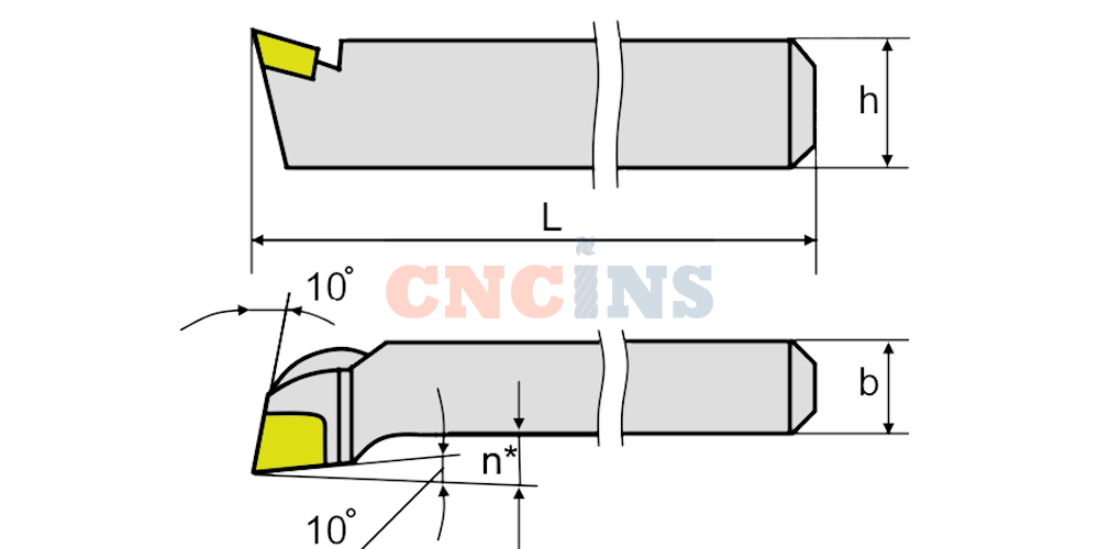  Резцы подрезные отогнутые 
